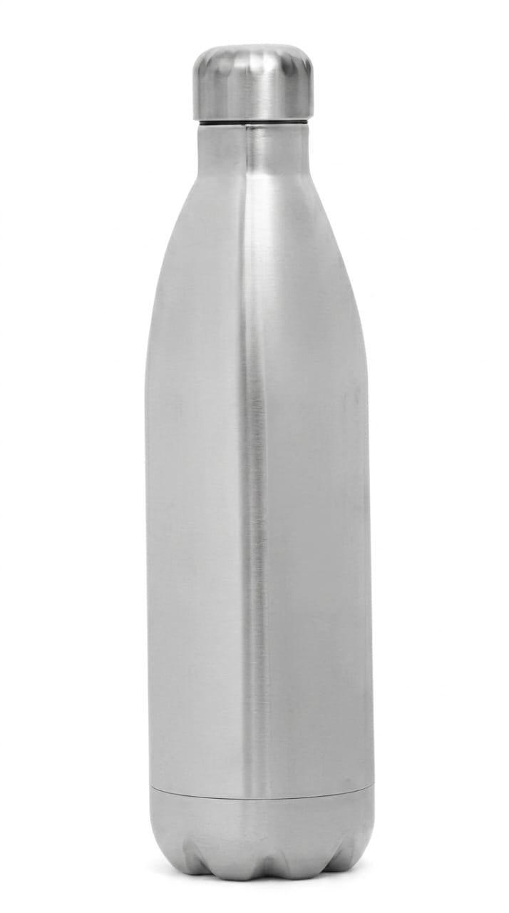 Stainless Steel Multipurpose Water Bottle | 8-10 Hours Hot or Cold Bottle Flask,750 ml | Leak-Proof bottle ( silver)