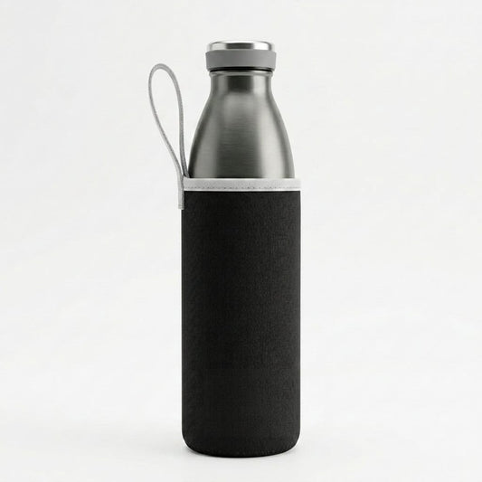 Stainless Steel Double wall Vacuum Insulated BPA Free Water Bottle, Sports Thermo Flask Keeps Hot 12hours, Cold 24 Hours (700ml) Colour(Orange,Blue,Black) Hot & Cold Water Bottle.