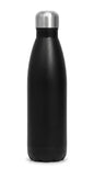 Stainless Steel Water Bottle Matte Black 500ml