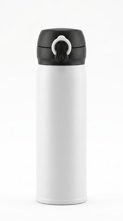 Fabelab Children's Water Bottle, 450ml, Blue Spruce, Children's Drinking Bottles, Stainless Steel, BPA-Free, School Leak-Proof, Water Bottle Children