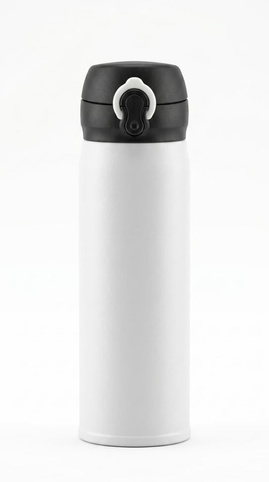 Fabelab Children's Water Bottle, 450ml, Blue Spruce, Children's Drinking Bottles, Stainless Steel, BPA-Free, School Leak-Proof, Water Bottle Children