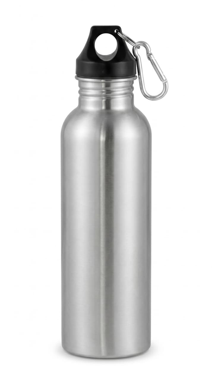 Classic Single Wall Stainless Steel Water Bottle with Leak Proof
