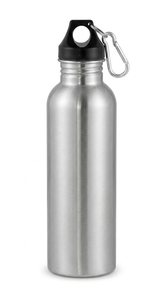 Classic Single Wall Stainless Steel Water Bottle with Leak Proof