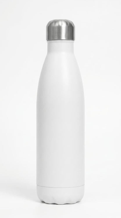 Stainless Steel Water Bottle Matte Black 500ml