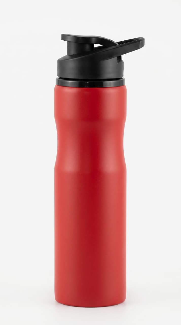 Stainless Steel Water Sipper Bottle with Carabiner 750ml
