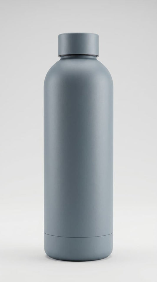 500ml Vacuum Insulated Stainless Steel Water Bottle | Thermo Flask Hot 8H & Cold 12H | Leak Proof Durable Matte Finish | Travel Gym Office Home