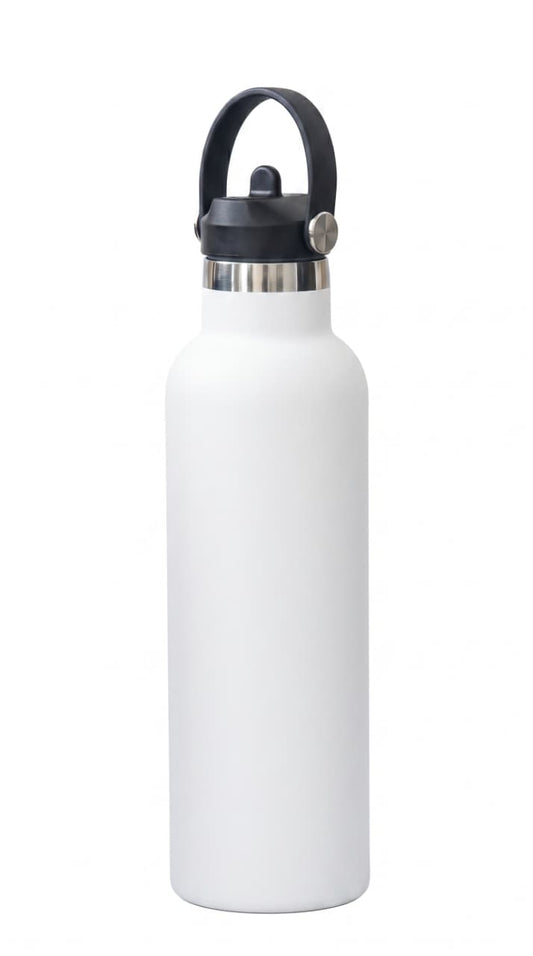 750ml Insulated Vacuum Water Bottle – Premium 316 Stainless Steel Double Wall Thermal Flask with Carry Handle | Leakproof Hot & Cold Water Bottle