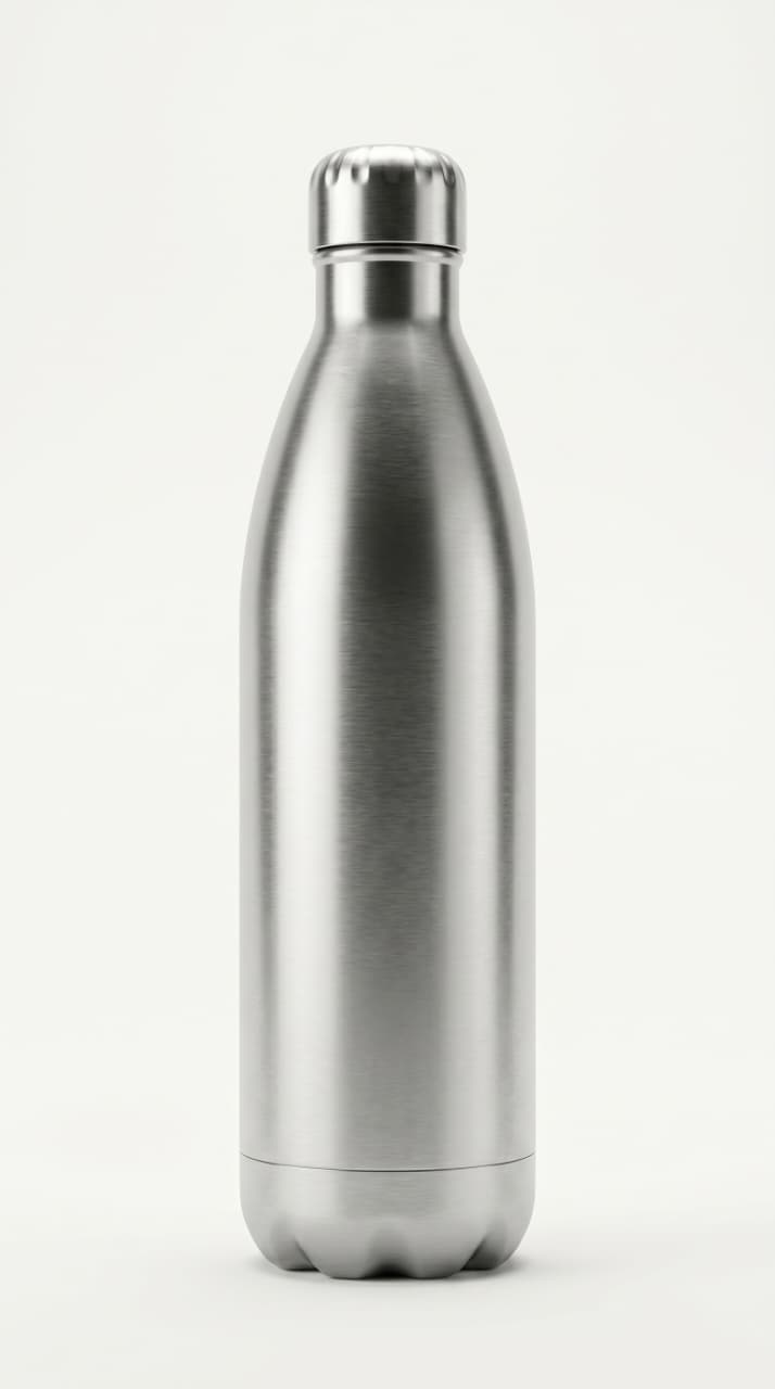 Stainless Steel Multipurpose Water Bottle | 8-10 Hours Hot or Cold Bottle Flask, 1000 ml | Leak-Proof bottle ( silver)