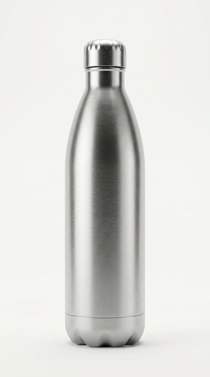 Stainless Steel Multipurpose Water Bottle | 8-10 Hours Hot or Cold Bottle Flask, 1000 ml | Leak-Proof bottle ( silver)