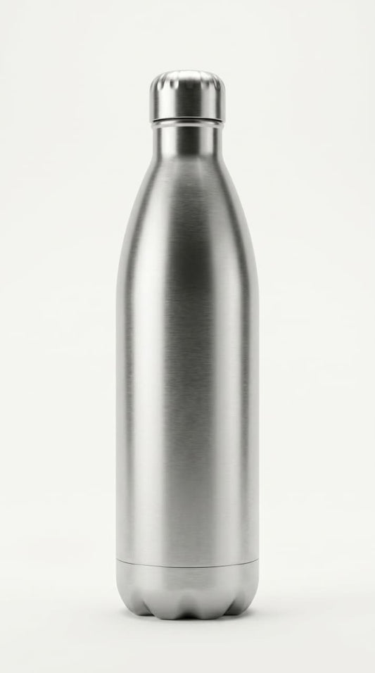 Stainless Steel Multipurpose Water Bottle | 8-10 Hours Hot or Cold Bottle Flask, 1000 ml | Leak-Proof bottle ( silver)