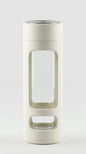 Blend Stainless Steel Glass Bottle with Pill Holder - Assorted