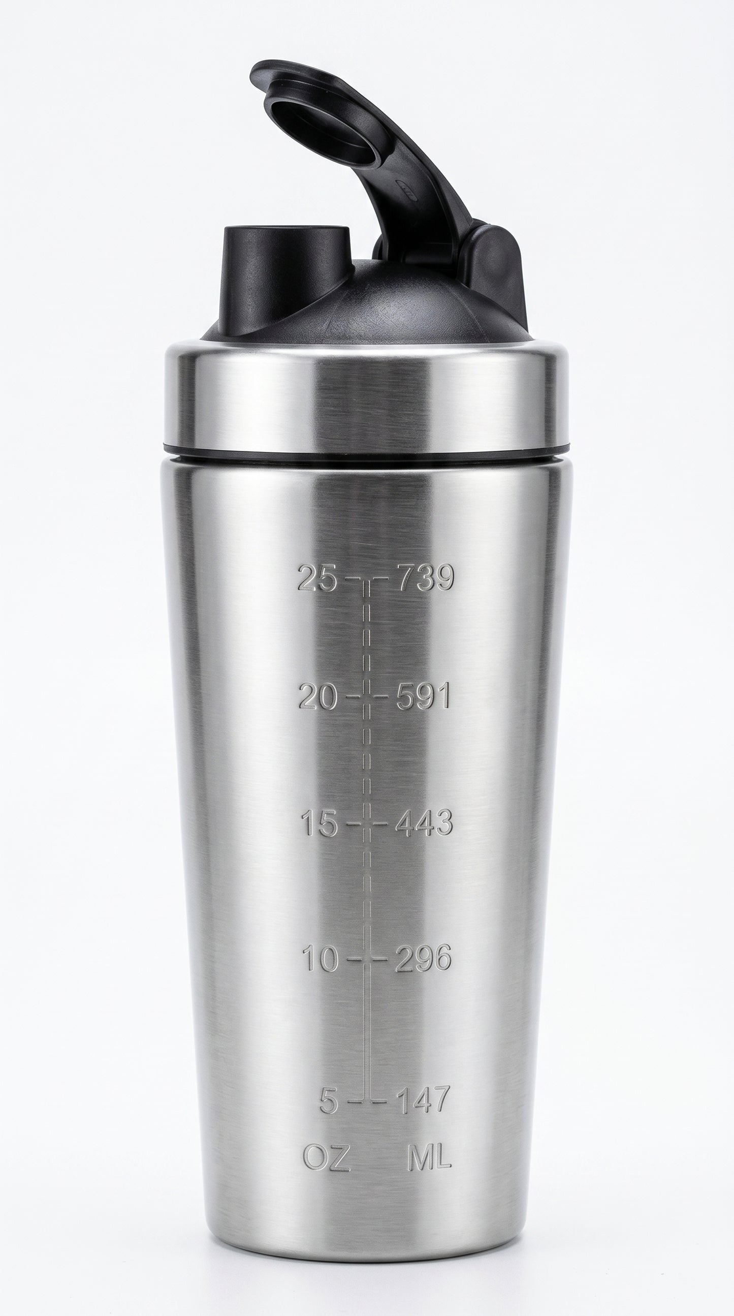 Stainless Steel Gym Shaker, Capacity: 750 mL