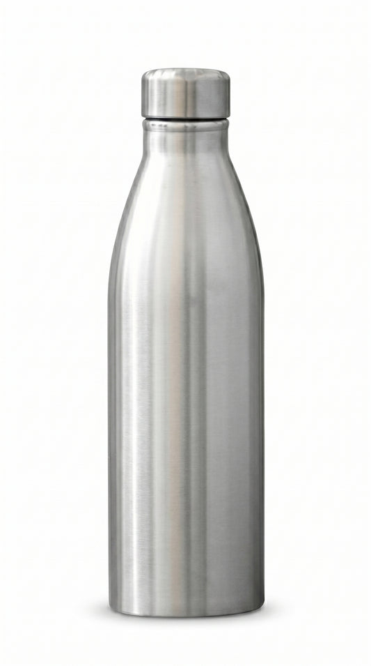 Premium Stainless Steel Hot & Cold Water Bottle | Double Wall Vacuum Insulated Flask | Keeps Drinks Hot & Cold for 24 Hours | Leak Proof & Rust Resistant Thermos Bottle for Office, Gym, Travel & Home Use (750ml)