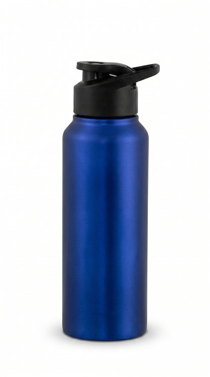 Stainless Steel Water Bottle 1000 ml Gym Sipper Black Color - BPA Free, Food Grade Quality