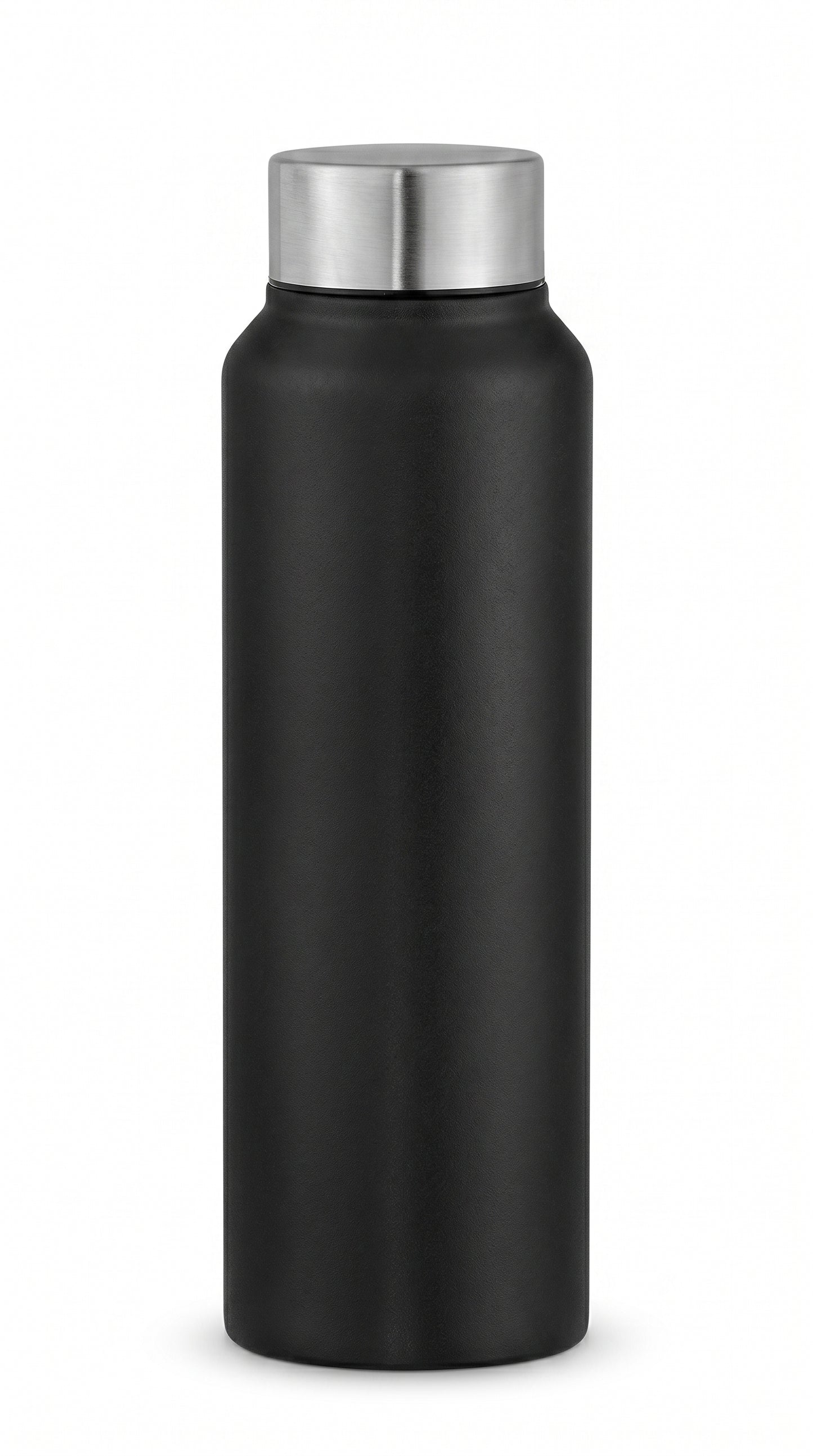 STAINLESS STEEL FRIDGE BOTTLE IN BLACK COLOR FOR DAILY USE IN HOME AND OFFICE 1000 ML