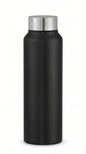 STAINLESS STEEL FRIDGE BOTTLE IN BLACK COLOR FOR DAILY USE IN HOME AND OFFICE 1000 ML