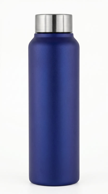 STAINLESS STEEL FRIDGE BOTTLE IN BLACK COLOR FOR DAILY USE IN HOME AND OFFICE 1000 ML