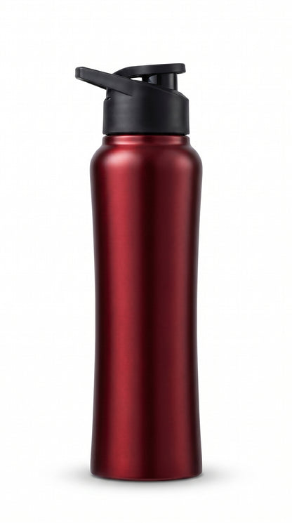 Stainless Steel Elegant Black Sipper Bottle 750ml