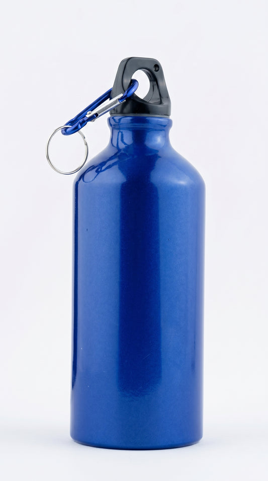 Aluminum Gloss Sports Water Bottle For Gym Cycling Hot and Cold Insulated.