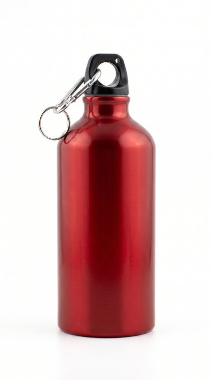 Aluminum Gloss Sports Water Bottle For Gym Cycling Hot and Cold Insulated.