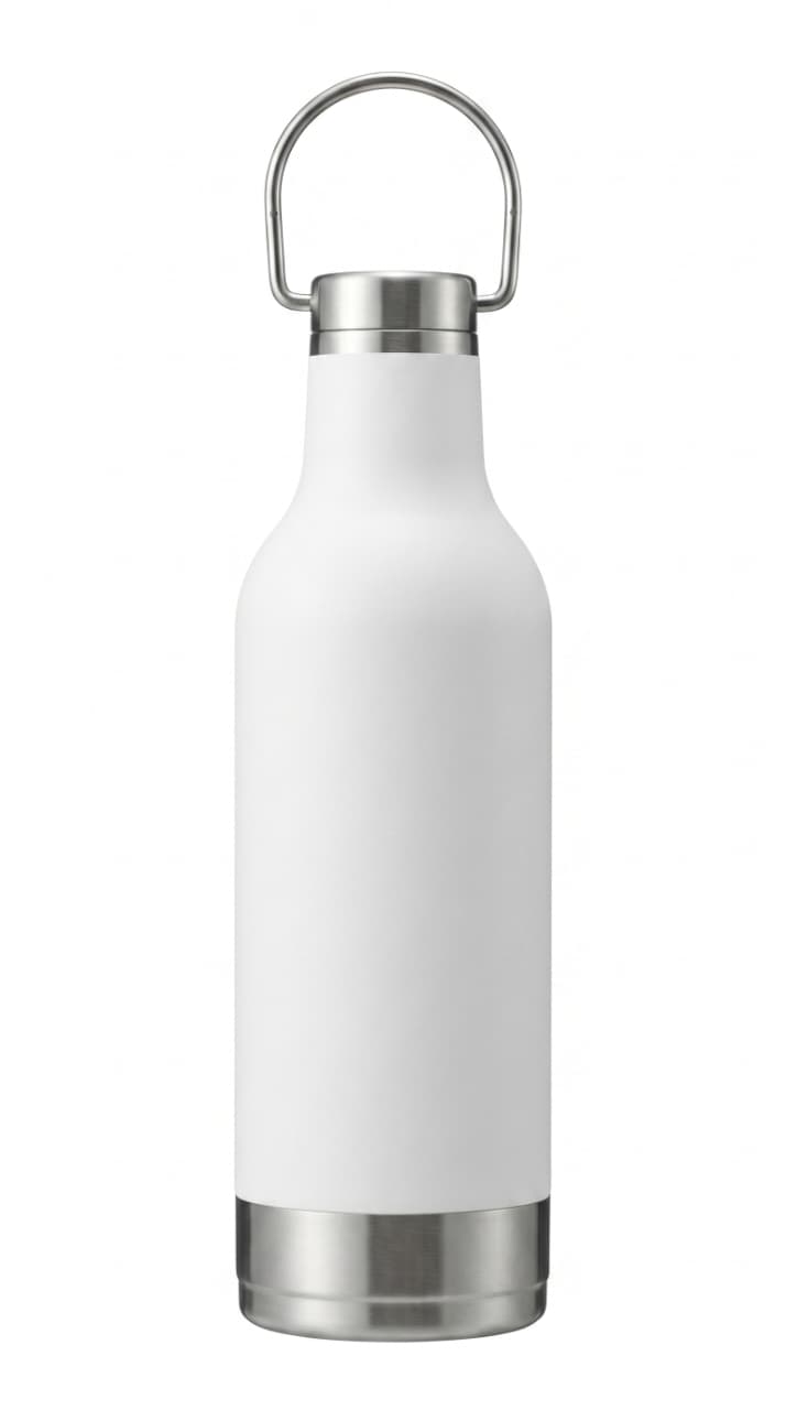 Stainless Steel Water Bottle 500ml | Leak Proof Metal Water Bottle for Gym, School, Office & Travel