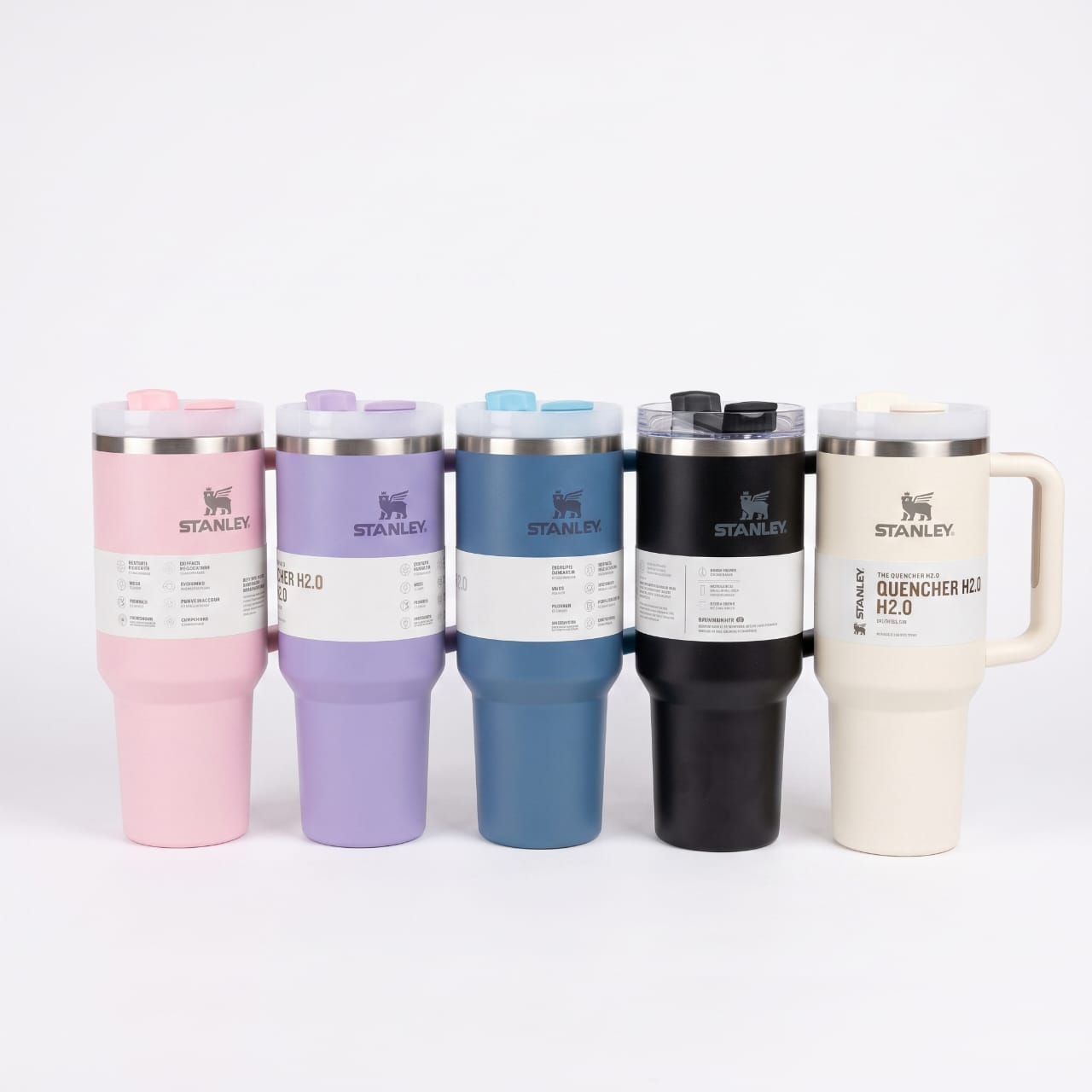 Premium Stainless Steel Insulated Tumbler with Handle | Vacuum Travel Mug | Hot & Cold | 1200ml