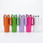 Premium Stainless Steel Insulated Travel Tumbler with Handle | Hot & Cold Vacuum Mug | 1200ml